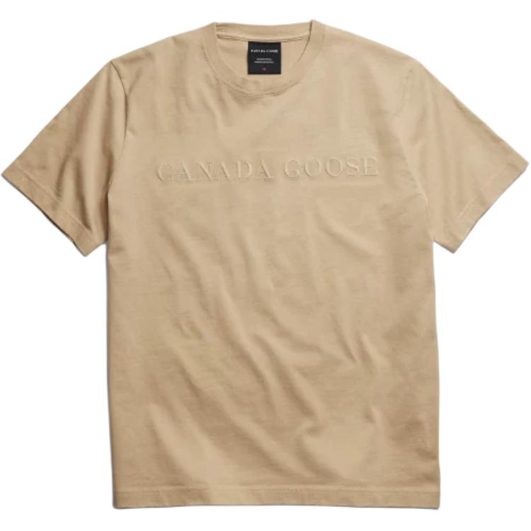 Мужская футболка Canada Goose Logo (черная)