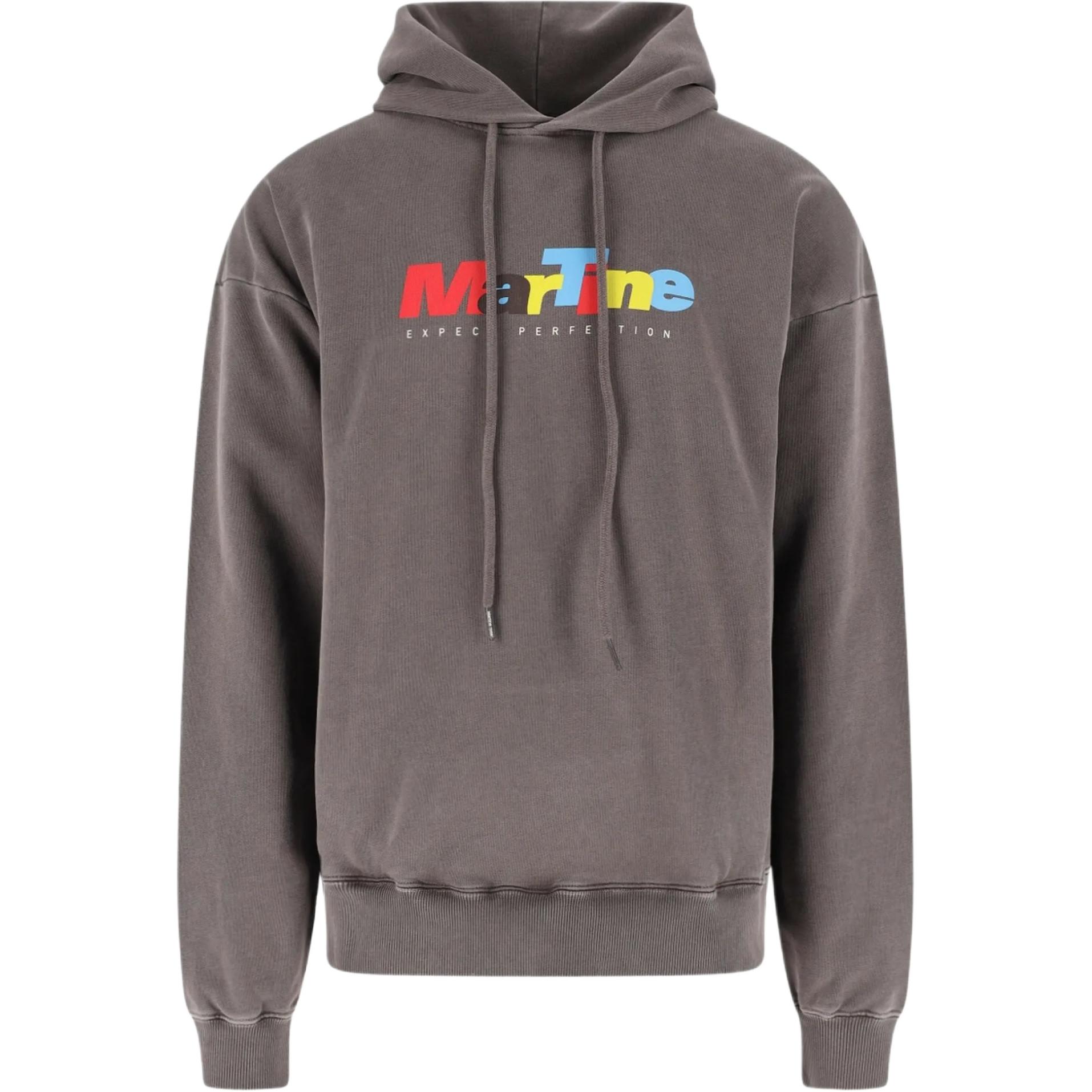 Мужское худи Martine Rose SS26 Logo (синее)