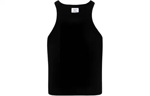 Vetements Racing Logo Embroidered Tank Top