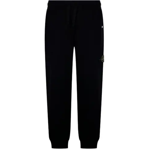 STONE ISLAND Knitted Sweatpants Men's Black