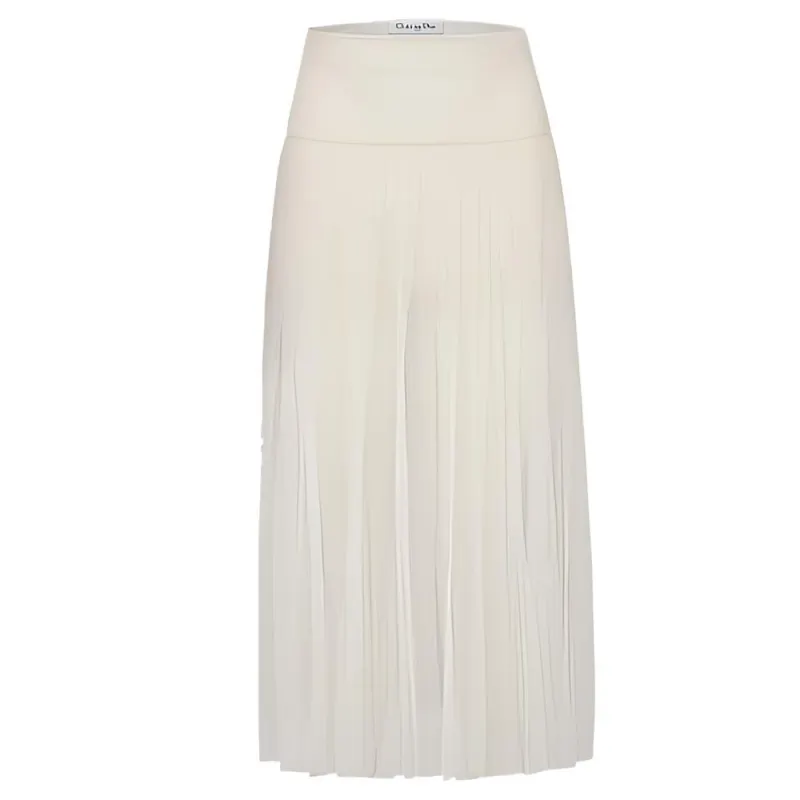 DIOR 30 Montaigne East West Casual Long Skirt Women's White