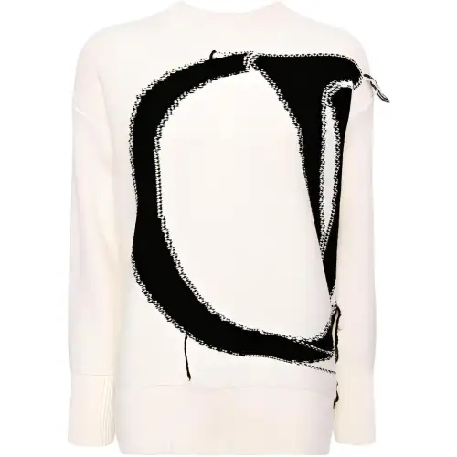 OFF-WHITE Ow maxi logo jumper