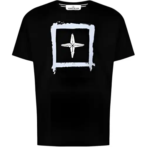 STONE ISLAND T Shirt Men's Black