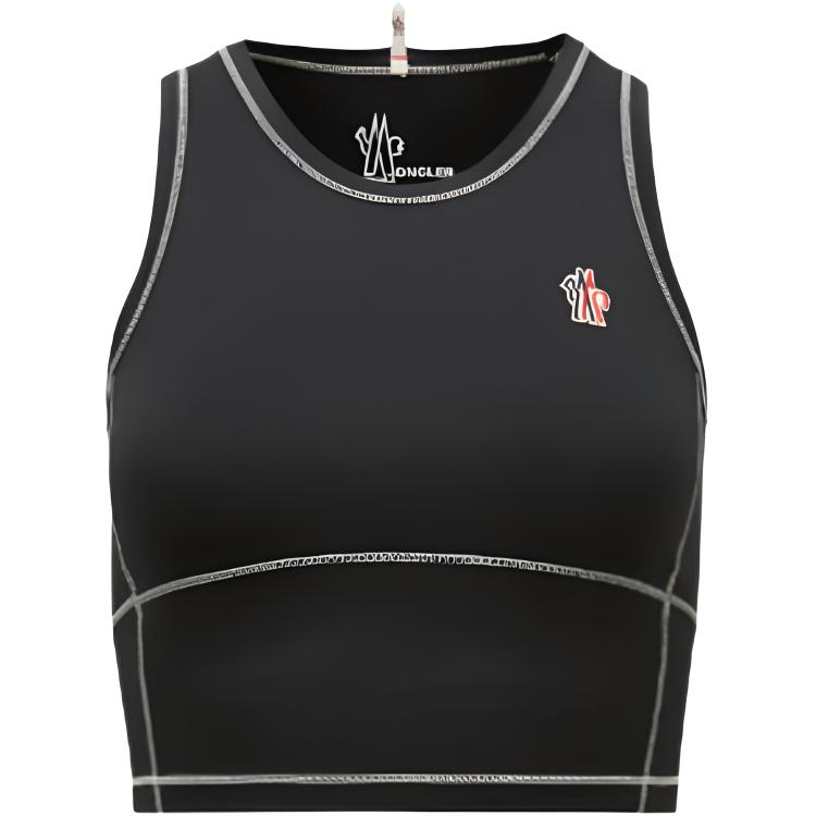 Женский топ Moncler (черный)