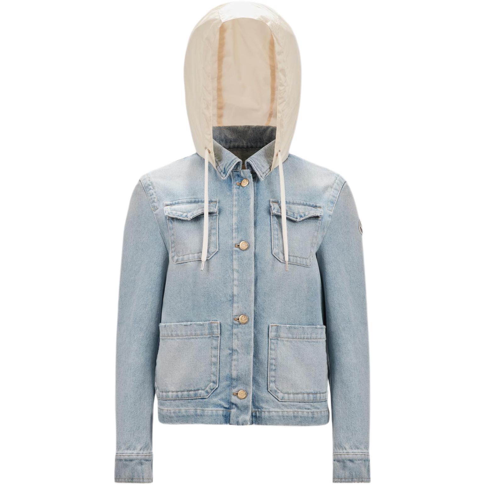 Женская куртка Moncler Moncler (синяя)