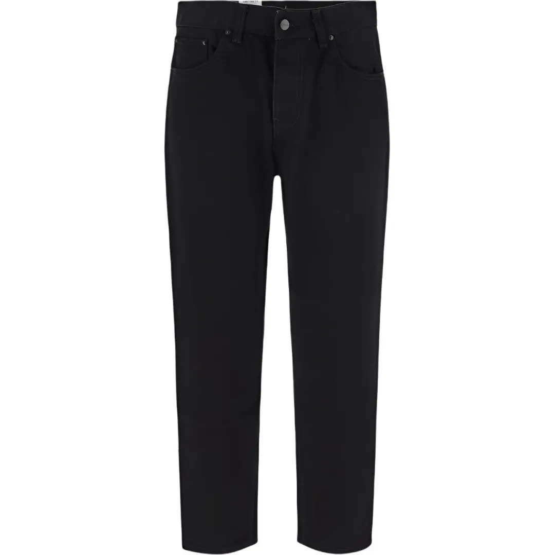 Carhartt WIP Newel Logo Patch Straight Leg Jeans