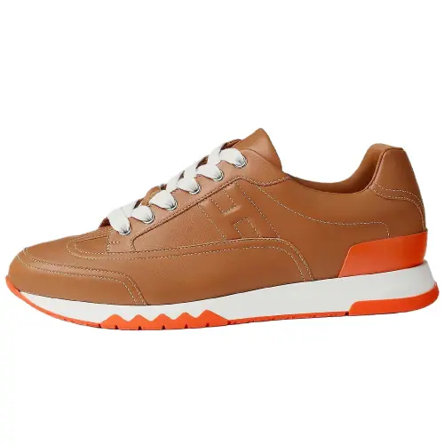 HERMES Trail Low top Casual Shoes Men's Brown