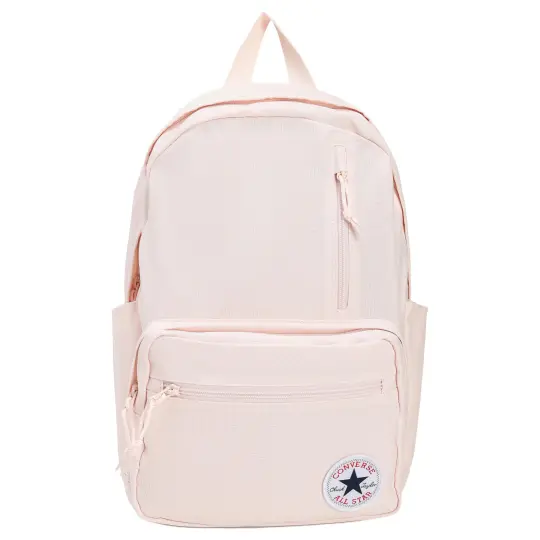 Converse 20L Модный повседневный простой рюкзак из полиэстера (полиэфирного волокна) среднего размера для мужчин и женщин в парном стиле с лепестками светлого цвета
