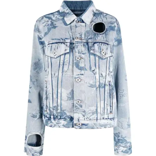 OFF-WHITE Sky Meteor denim jacket