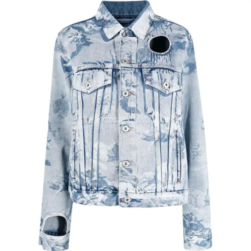 OFF-WHITE Sky Meteor denim jacket