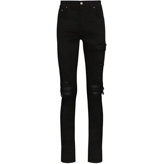 AMIRI Jeans Men's Black Moderate Slim Fit Pants