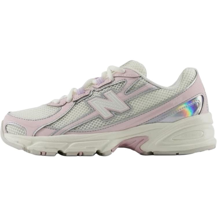 Кроссовки New Balance 740 (бело-розовые)