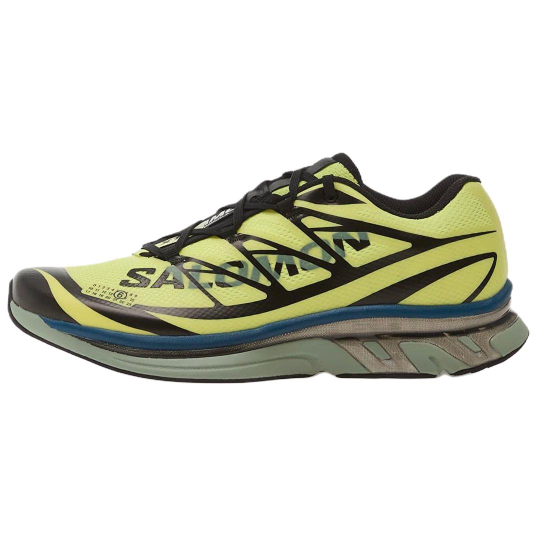 Кроссовки Salomon × MM6 Maison Margiela XT-MM-6 (желто-черные)
