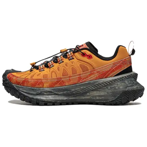 Li Ning Low top Casual Shoes Unisex Wheat Burnt Orange