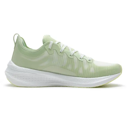 Xtep Two Thousand Kilometers 1.0 Sports Fabric Low Top Running Shoes Men's Jelly Green