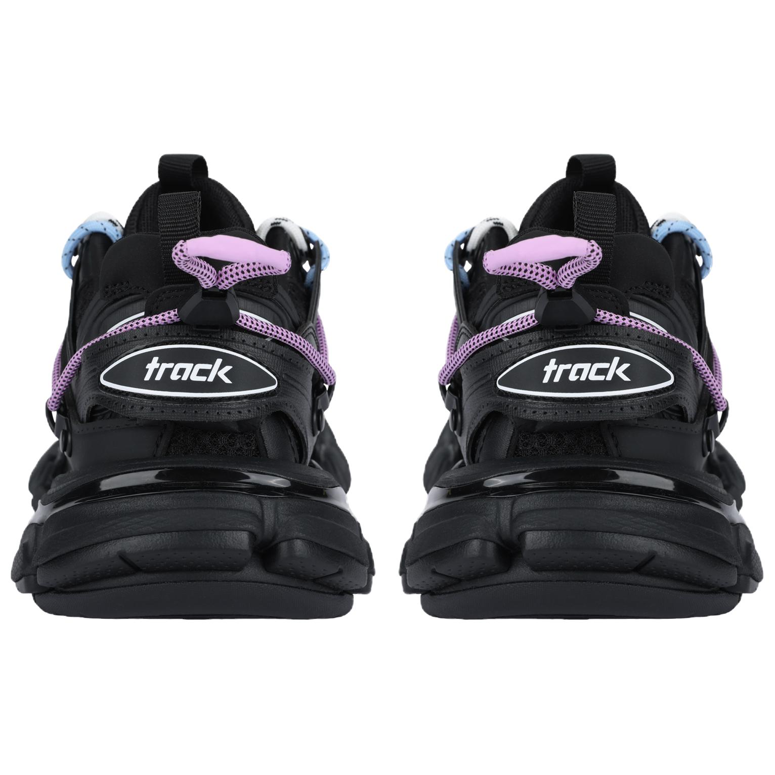 Женские кроссовки Balenciaga Track Trail Laces 25 (черные) — фото 4