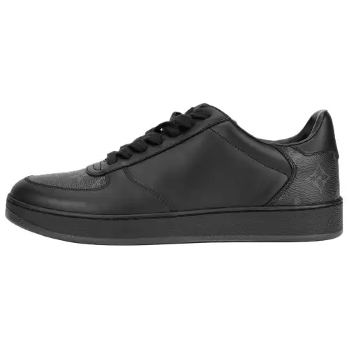 LOUIS VUITTON Rivoli Sneakers 'Black With Logo Monogram'