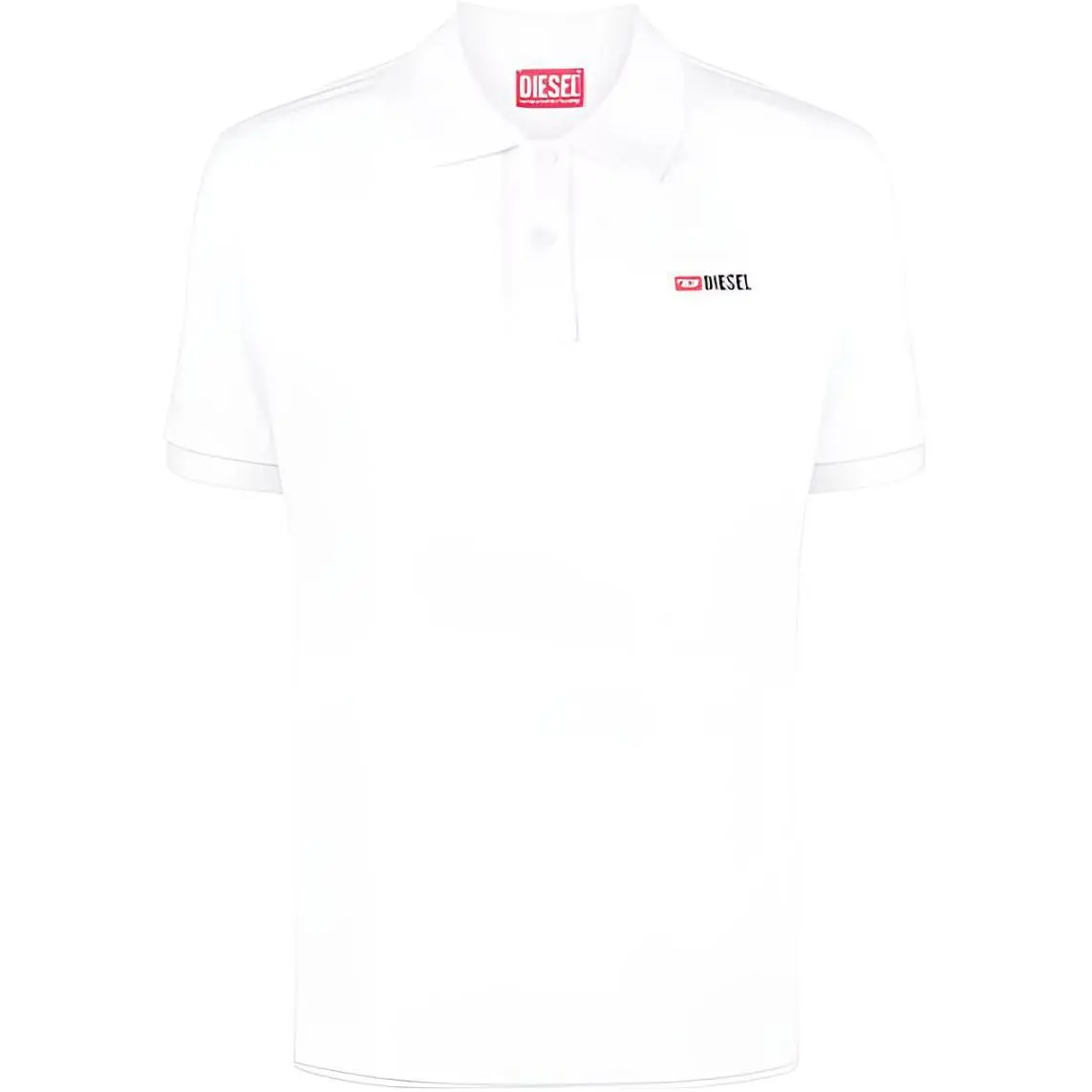 DIESEL T-Smith-Div Cotton Polo Shirt