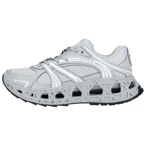 DIOR B35 NXXT Mesh Low top Casual Shoes Men's Gray