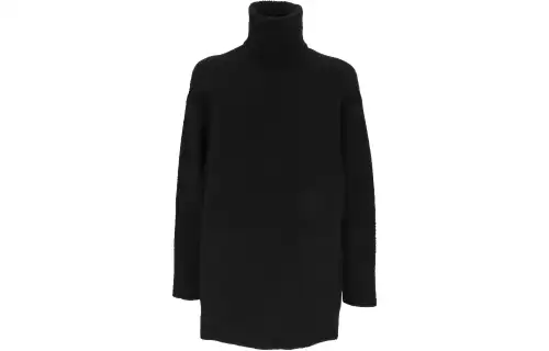 OFF WHITE Embroidered logo Roll Neck Jumper
