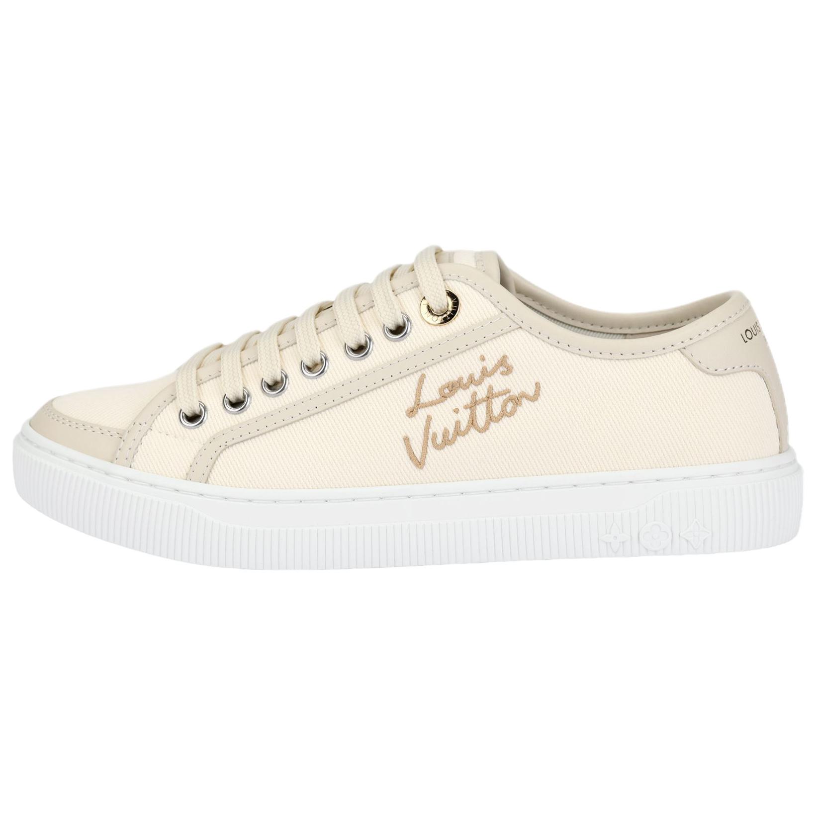 Женские кеды Louis Vuitton Lagoon (бежевые)