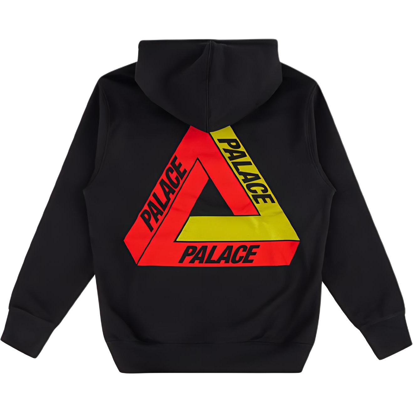 Мужское худи Palace Chi-Ferg (черное)