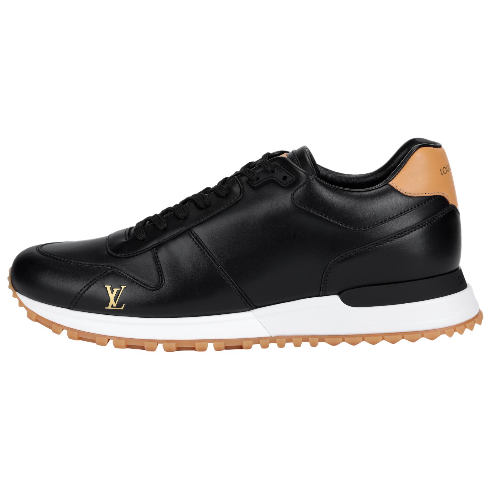 Мужские кроссовки Louis Vuitton Run Away (черные)