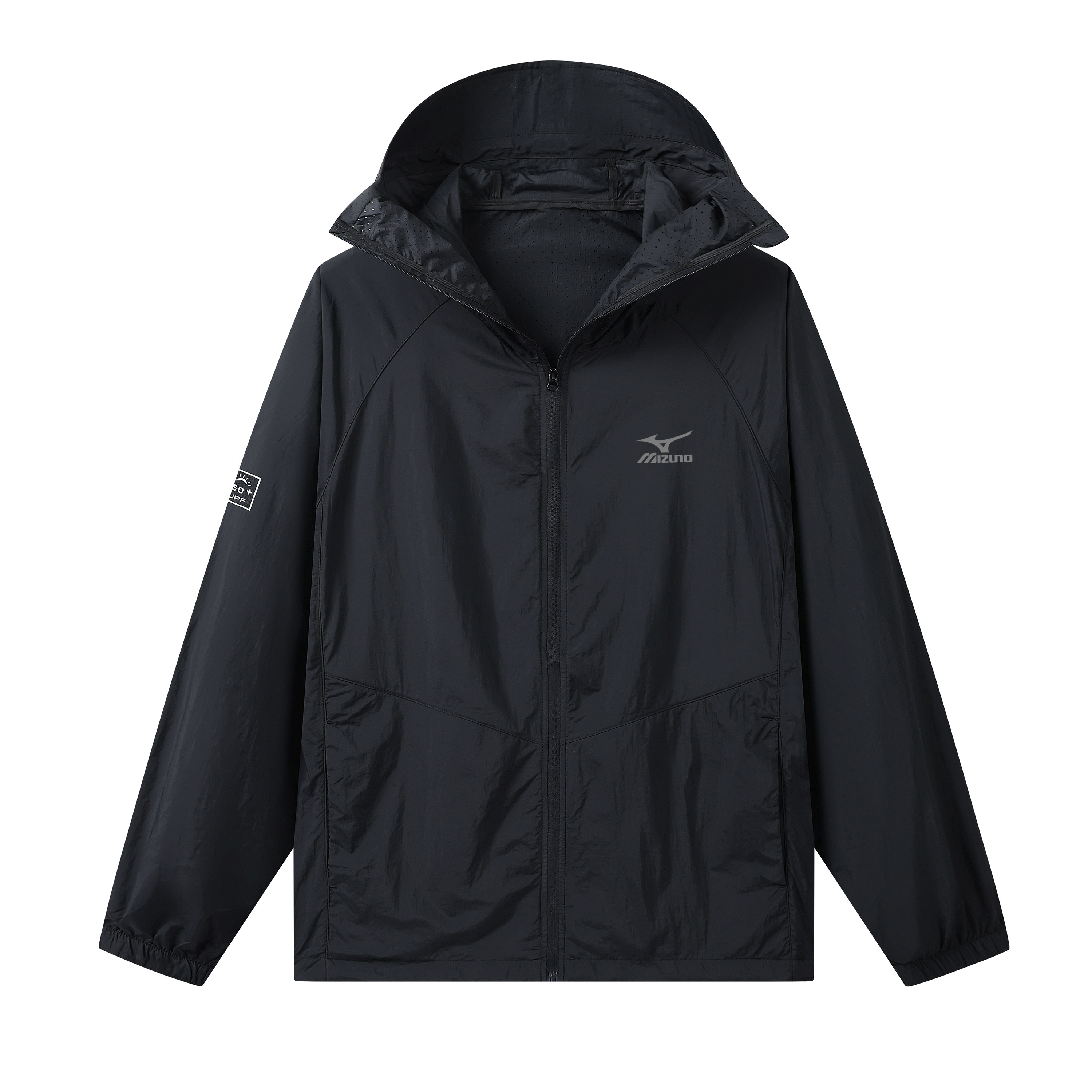 Mizuno Mizuno, travel light and thin elastic fashionable comfortable sun protection clothing for men and women, quick dry, UV protection, with your logo imprint