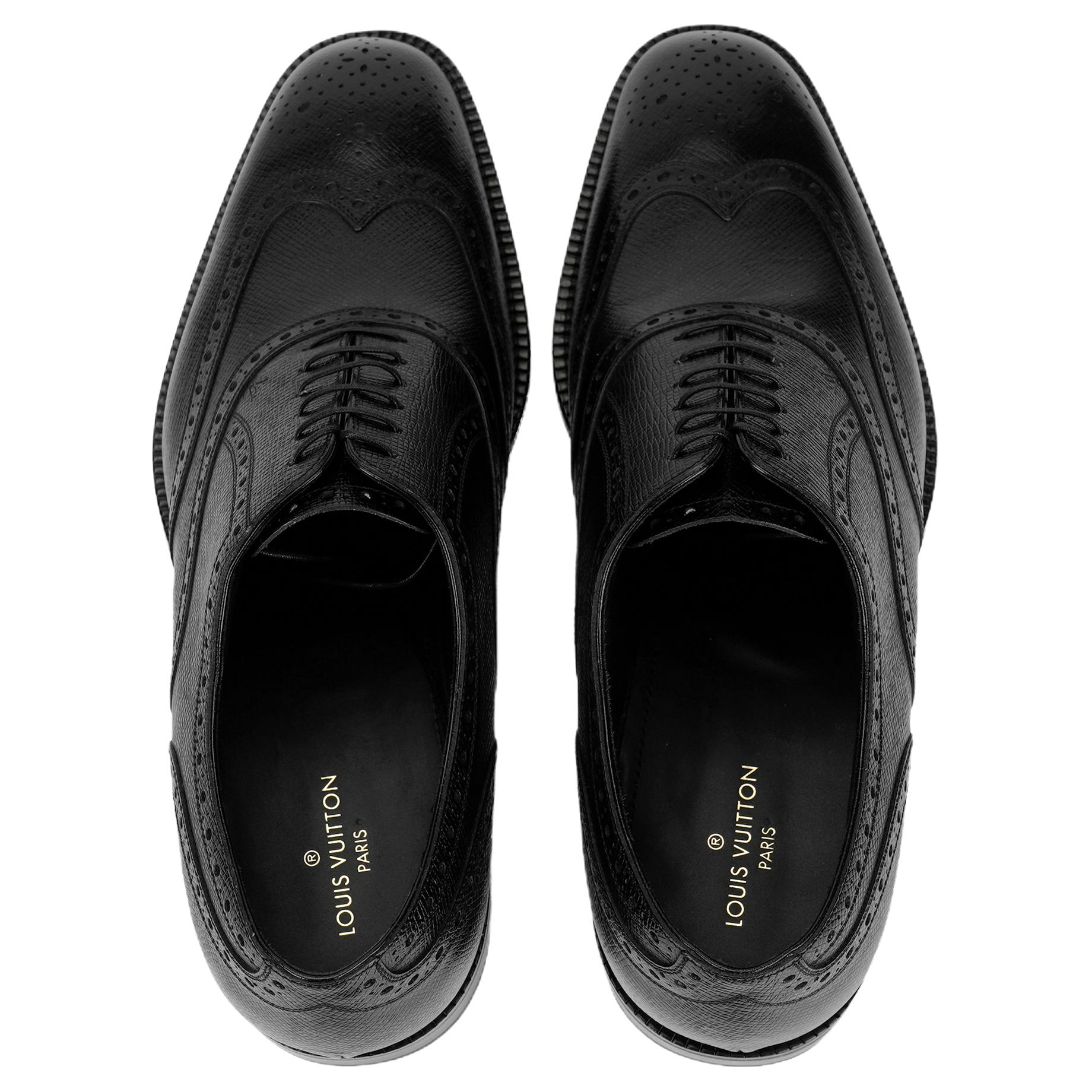 LOUIS VUITTON Graduate Richelieu Shoes 'Black' Women's
