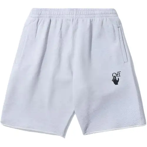 OFF WHITE SS21 Casual Shorts Men's Gray Moderate