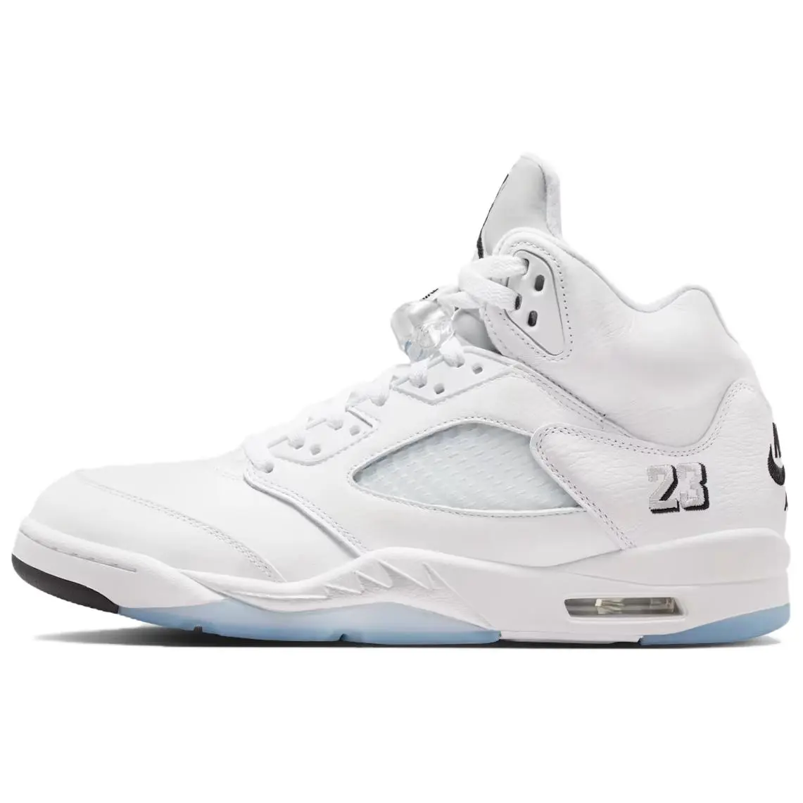Jordan Air Jordan 5 High top Vintage Basketball Shoes Men's White