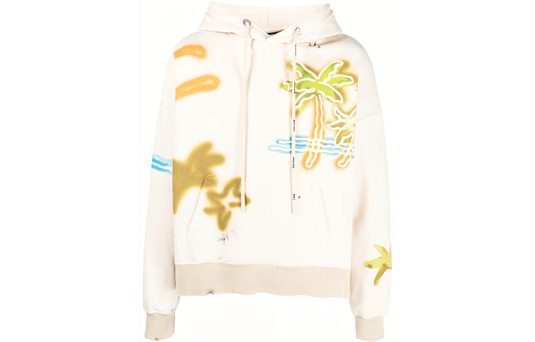 Худи PALM PALM ANGELS SS22 Logo (бежевый)