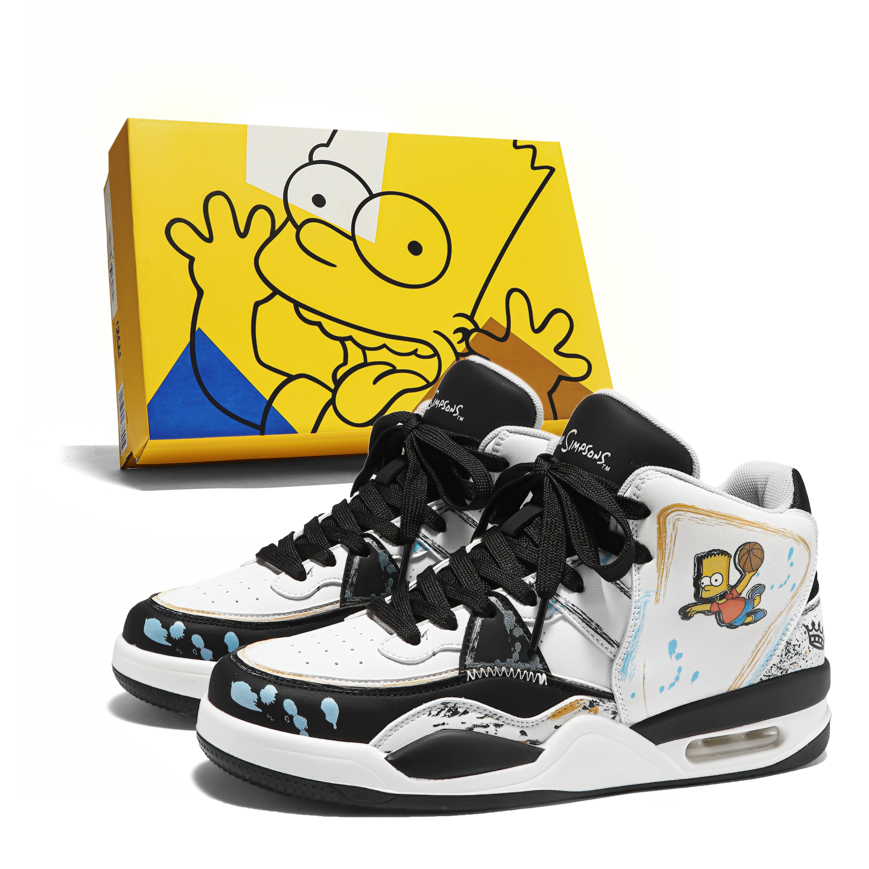 Кроссовки The Simpsons (комбинированные)