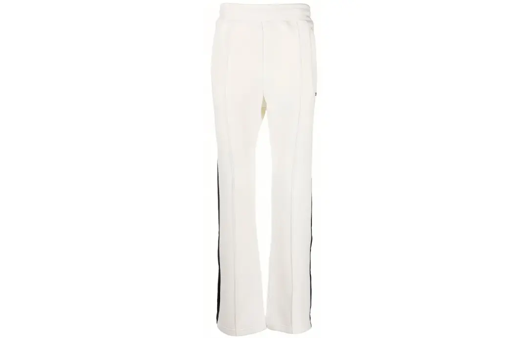 DIESEL Casual Pants Men's White Moderate Straight Fit Pants