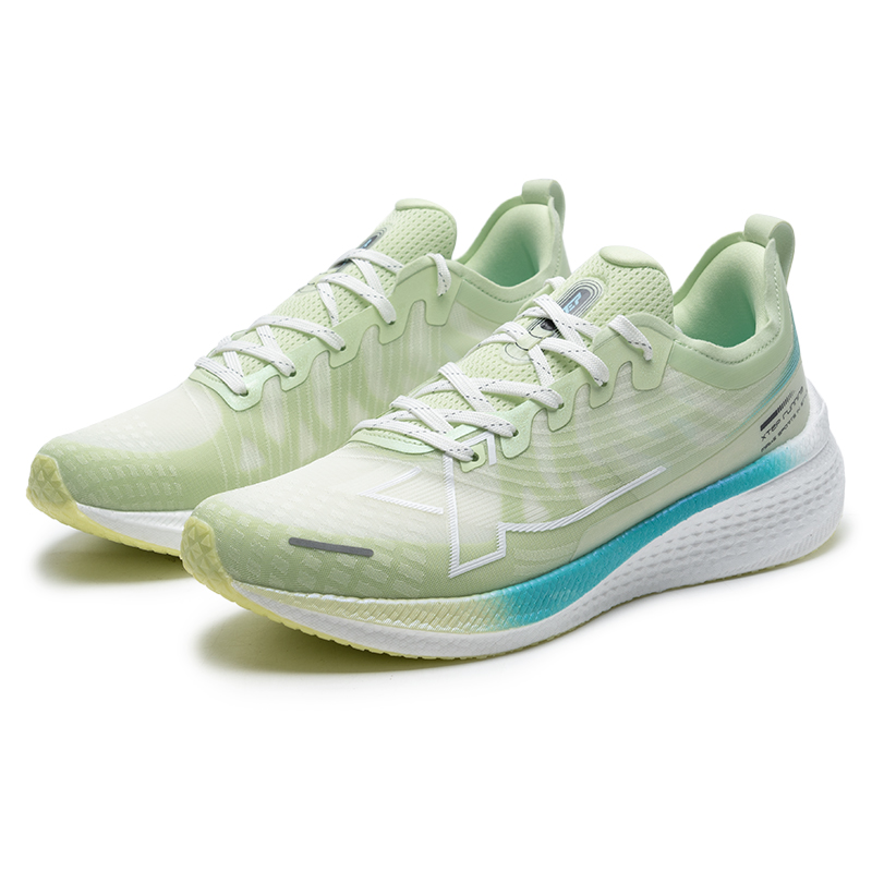 XTEP 2000km 1.0 Sports Fabric Low top Running Shoes Men's Jelly Green