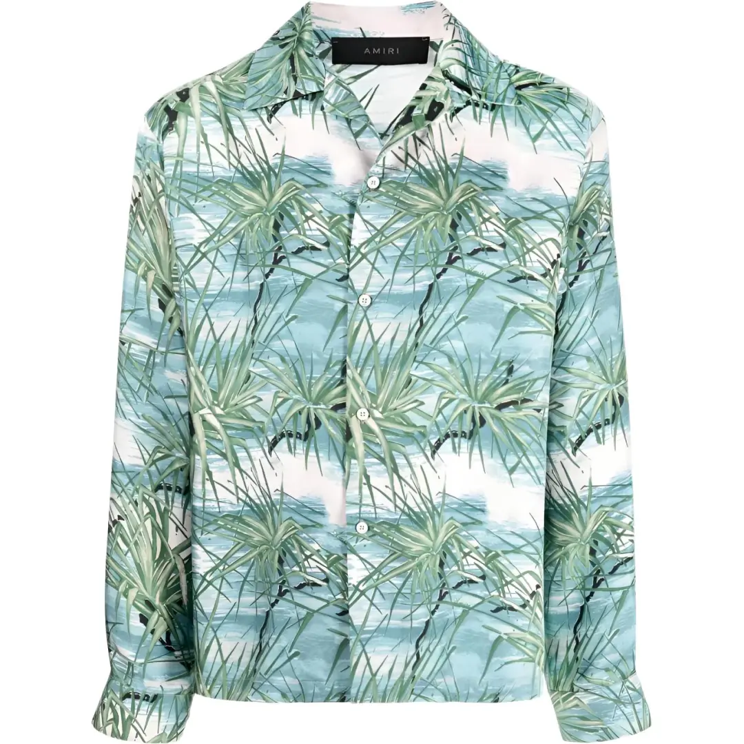 AMIRI Shirts Men's Multicolor Lapel Moderate Other