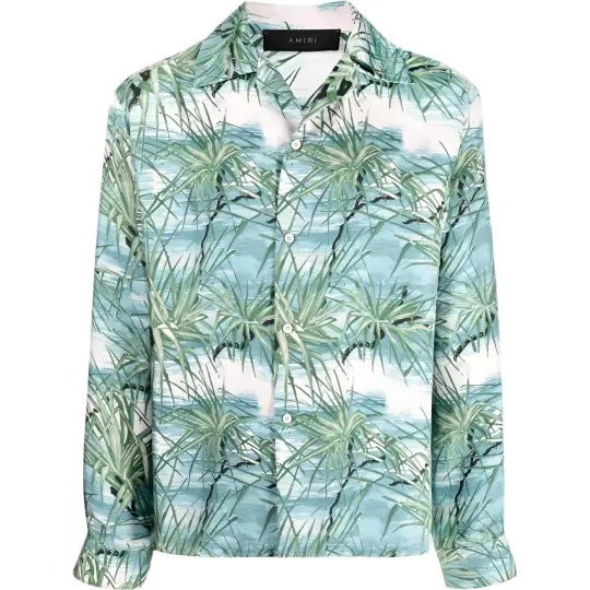 AMIRI Shirts Men's Multicolor Lapel Moderate Other