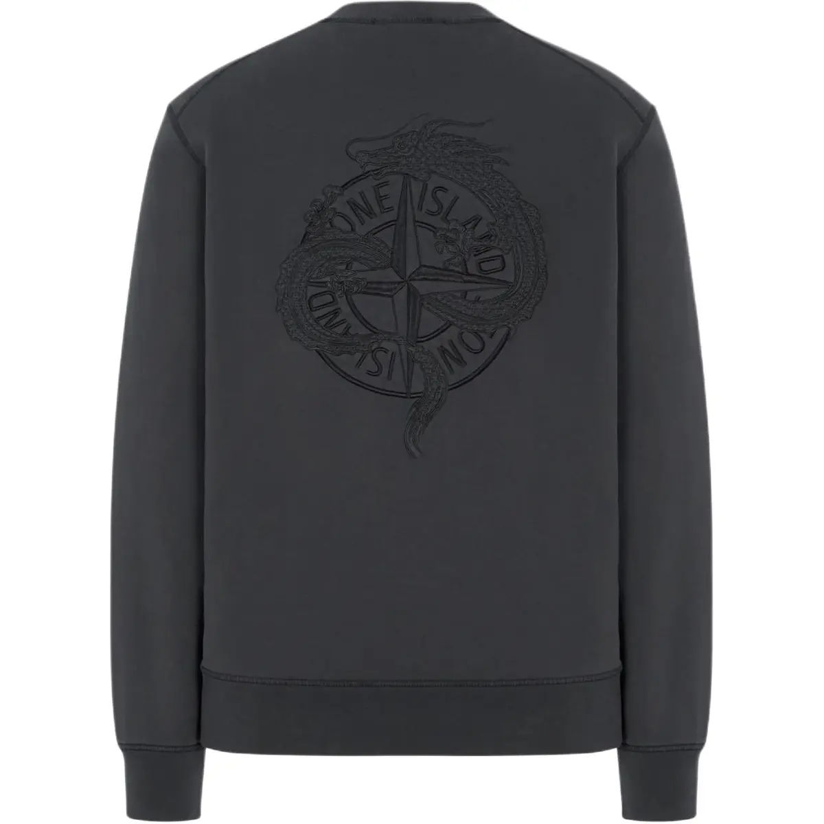 STONE ISLAND SS24 Sweatshirt Unisex Dark Gray