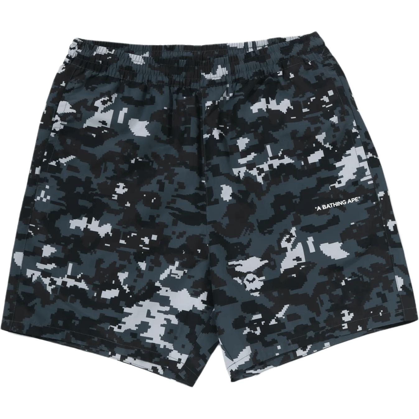 Шорты A BATHING APE SS26 MULTI PIXEL CAMO (разноцветные)