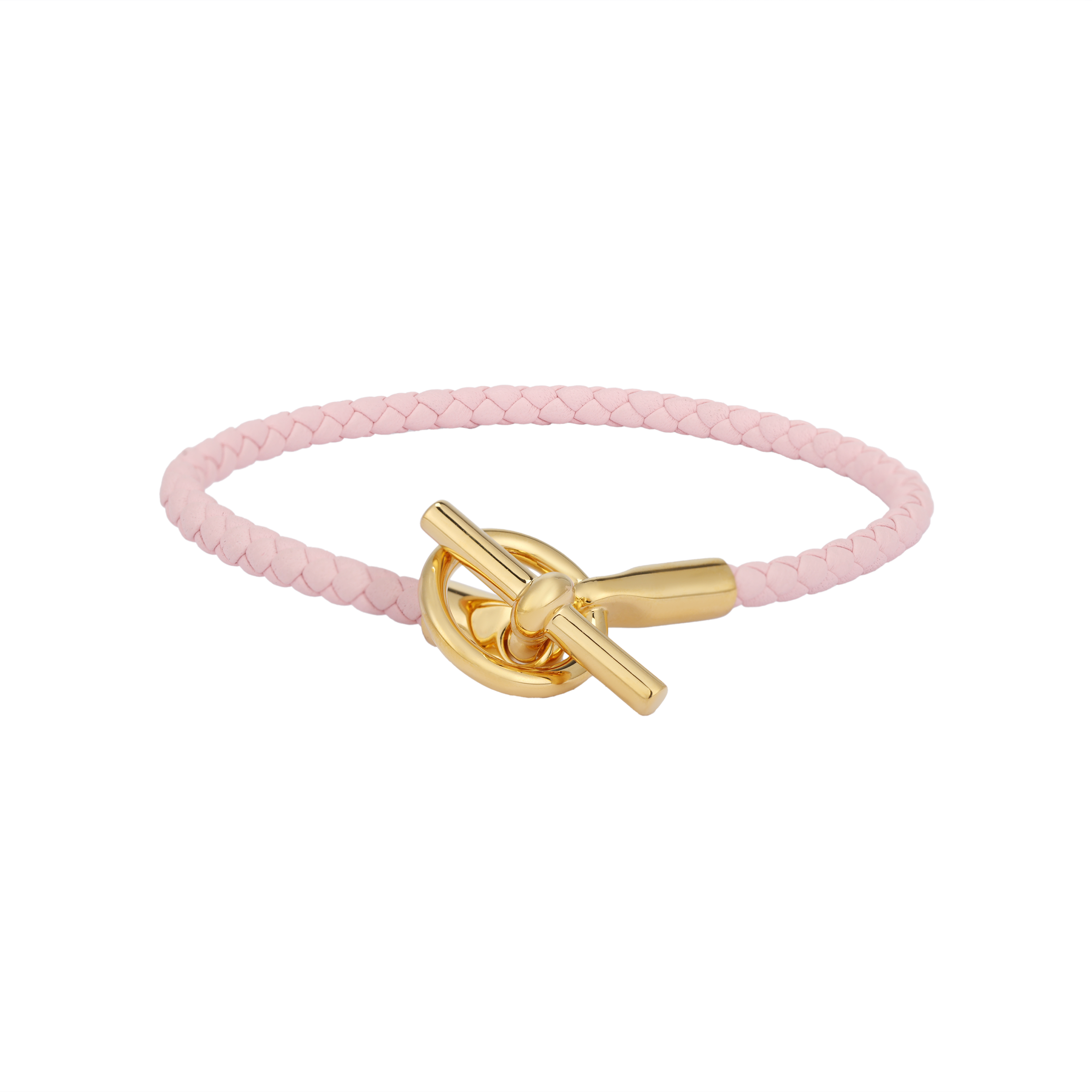 Женский браслет Hermes Glenan (розовый)