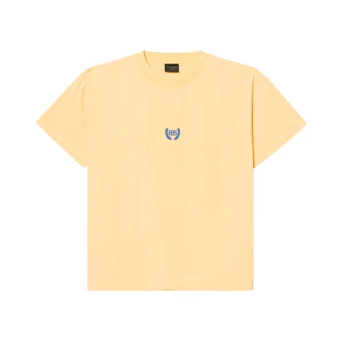 Balenciaga Logo Embroidered Oversized T Shirt