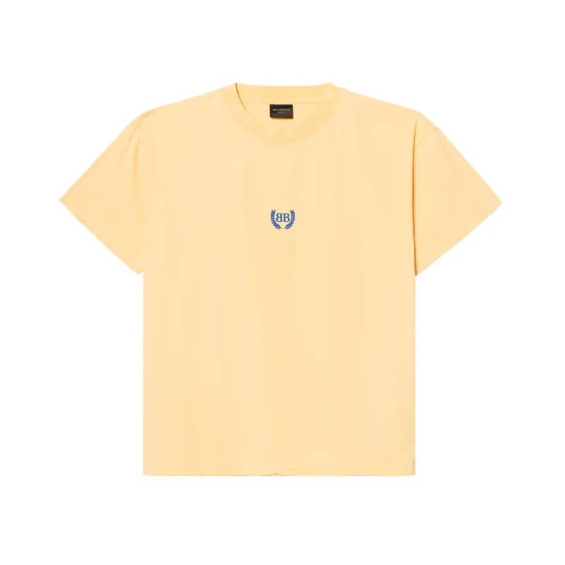 Balenciaga Logo Embroidered Oversized T Shirt