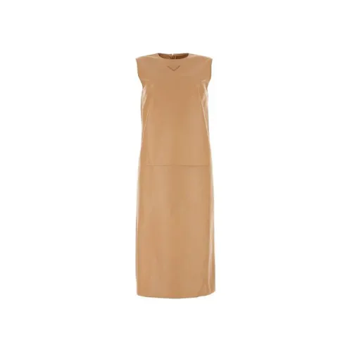Prada Crewneck Sleeveless Dress