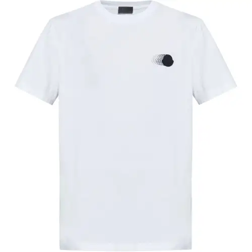 Moncler Logo Printed Crewneck T Shirt