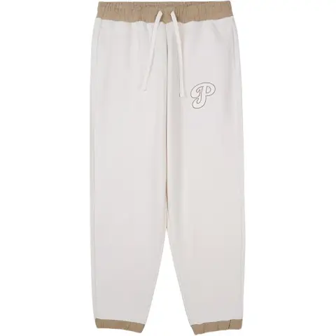 New Era Casual Pants Women's White Moderate Cuffed Pants