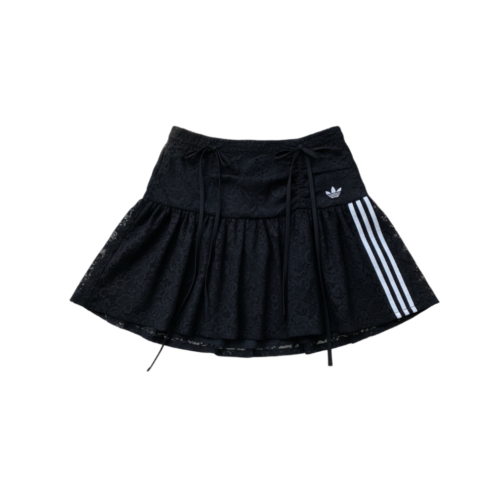 Женская юбка adidas originals (черная)