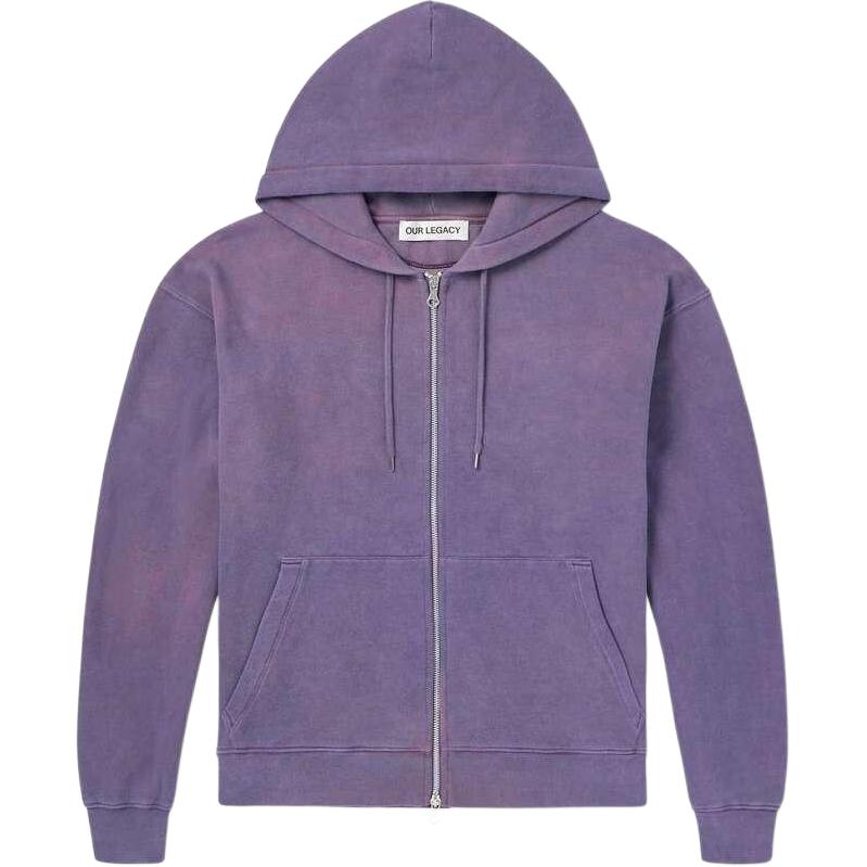 Мужское худи OUR LEGACY Knit Hoodie (серое)
