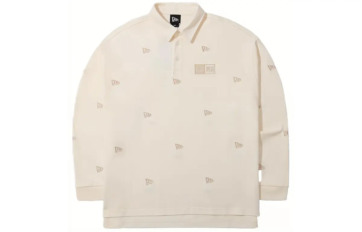New Era Sweatshirt Unisex Ivory White