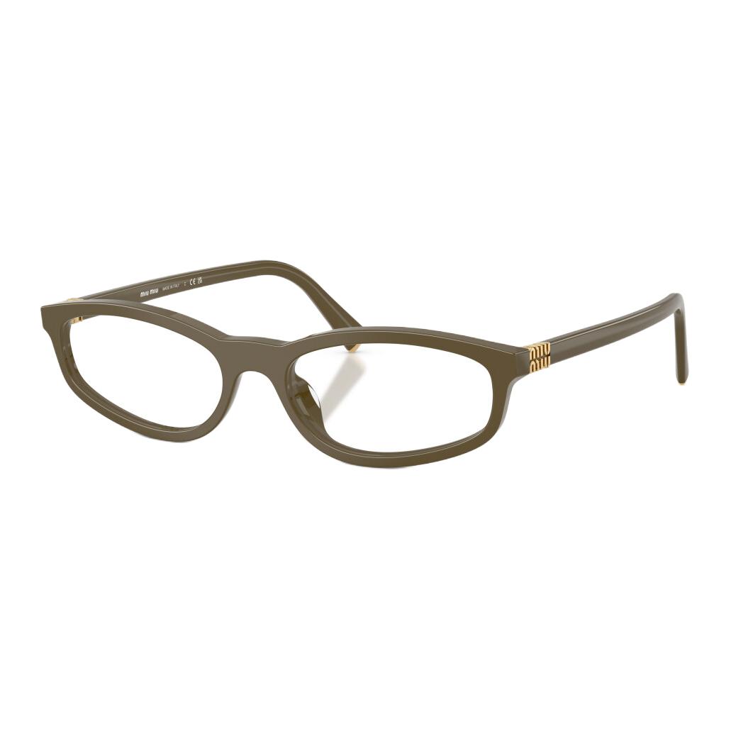 Женские очки MIU MIU Oval Optical (оливковые)