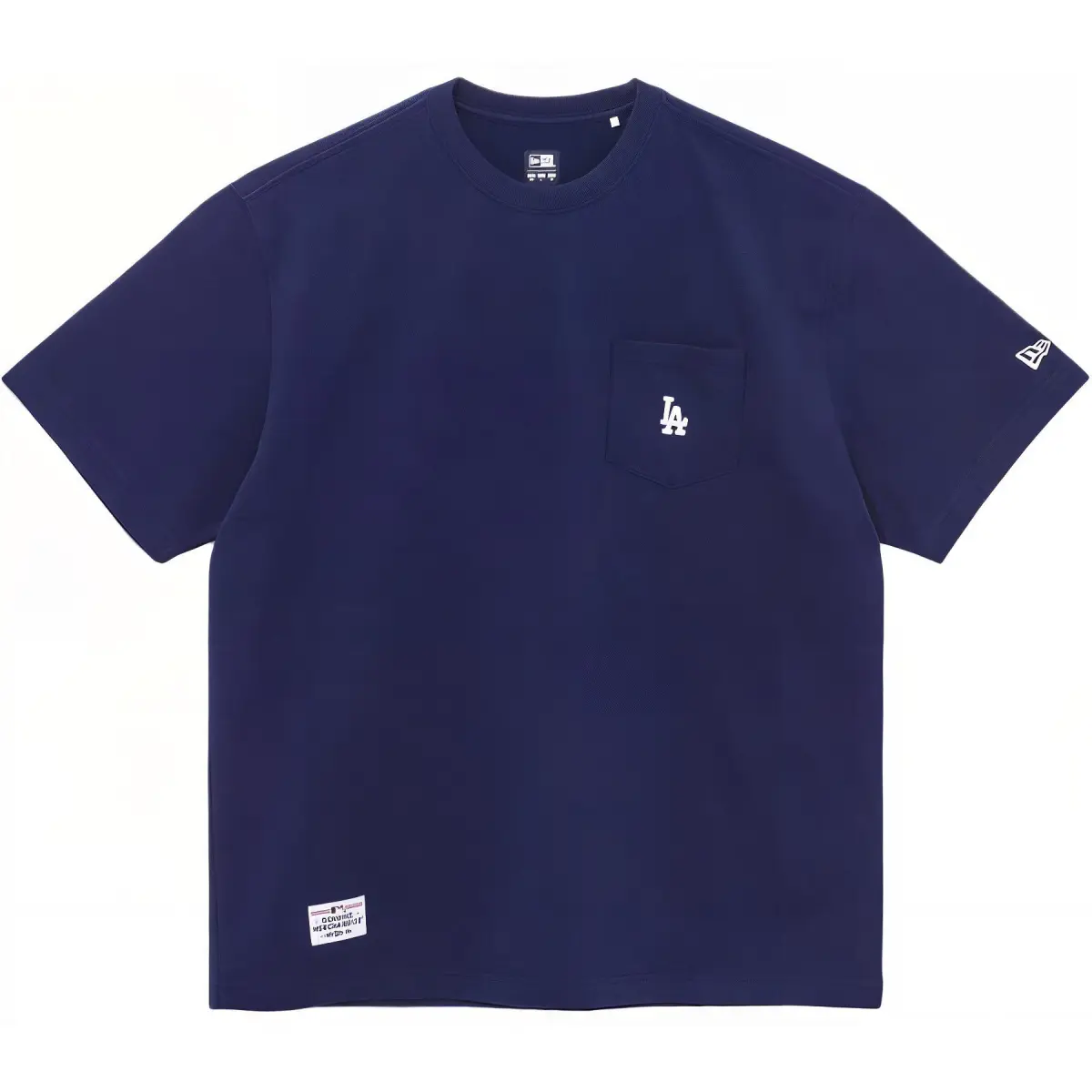 New Era T Shirt Unisex Marine Blue